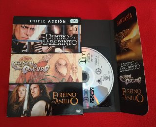 DVD Triple Acción: Aventuras Fantásticas