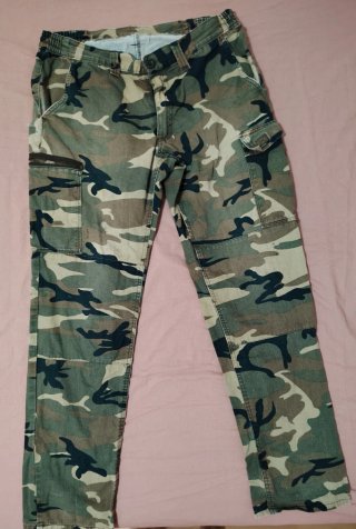 Pantalones Cargo Camuflaje Talla M