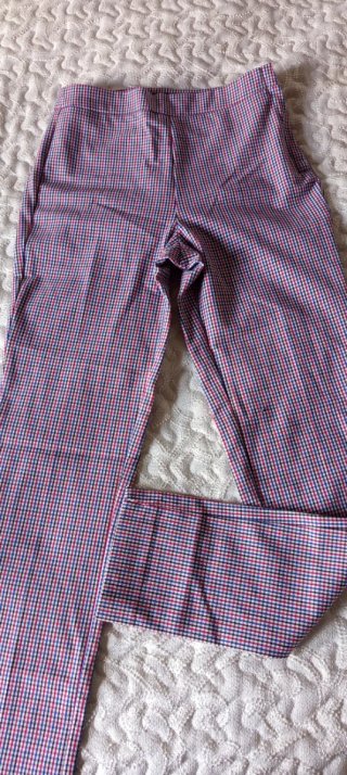 Pantalón de vestir a cuadros