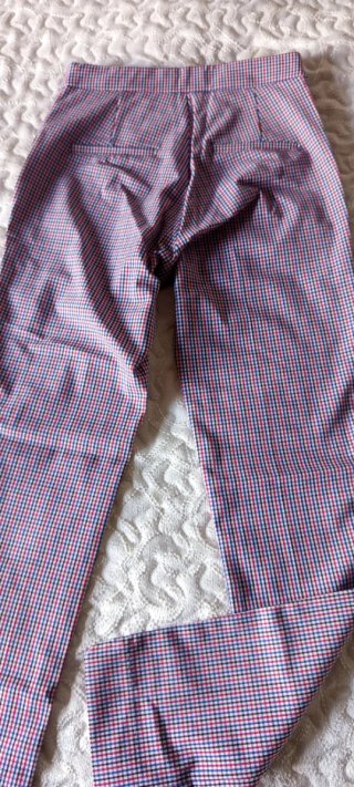 Pantalón de vestir a cuadros