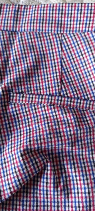 Pantalón de vestir a cuadros