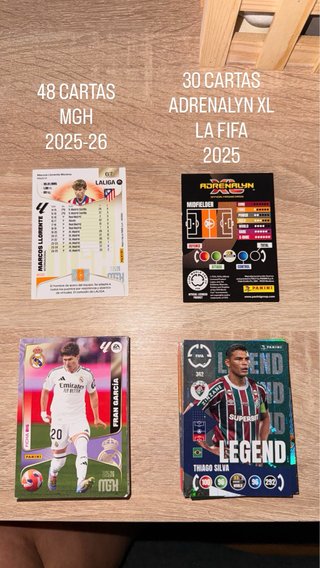 Cartas Adrenalyn 2025-2026