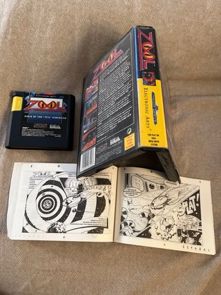 Zool Sega Mega Drive PAL Europa