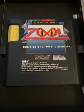 Zool Sega Mega Drive PAL Europa