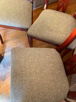 6 Sillas Comedor Tapizadas Antimanchas