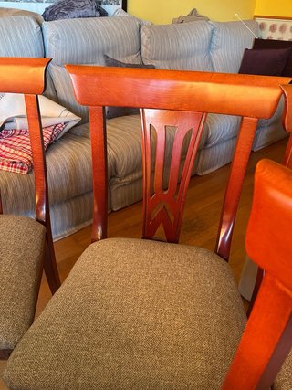 6 Sillas Comedor Tapizadas Antimanchas