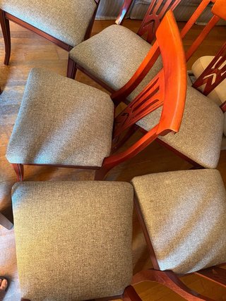 6 Sillas Comedor Tapizadas Antimanchas