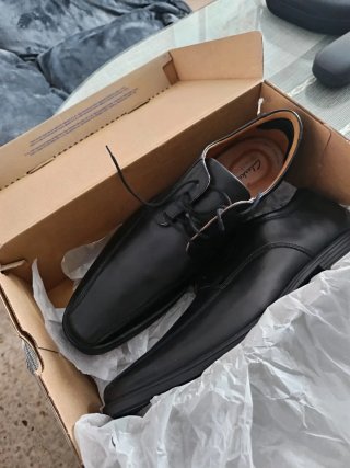 Zapatos de vestir Clarks negros hombre