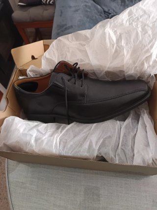 Zapatos de vestir Clarks negros hombre