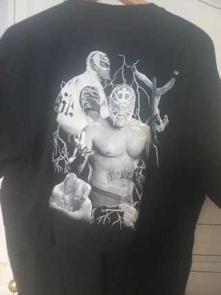 Camiseta Negra Lucha Libre