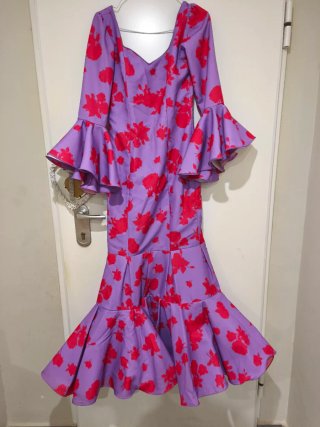 Traje Flamenca Gitana Sevillana