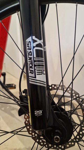 Bicicleta Eléctrica Roja