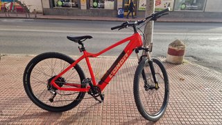 Bicicleta Eléctrica Roja