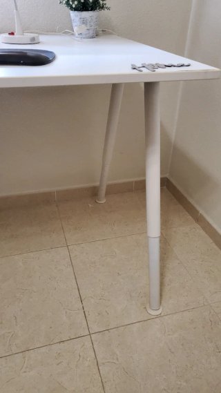 Mesa escritorio blanca moderna