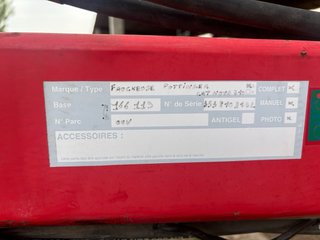 Segadora Pottinger catnova 310con cinta agrupadora