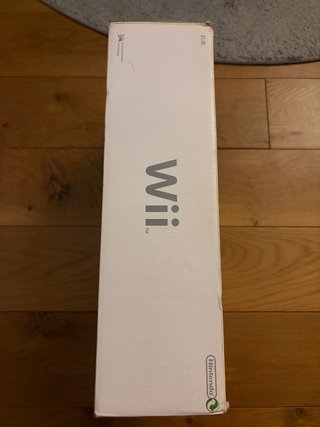 Caja Nintendo Wii Sports consola blanca