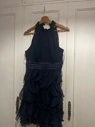 Vestido fiesta azul Formula Joven (El Corte Inglés