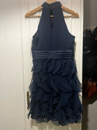 Vestido fiesta azul Formula Joven (El Corte Inglés