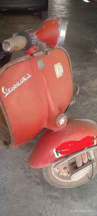 Vespa 150 S Scooter Antigua Naranja