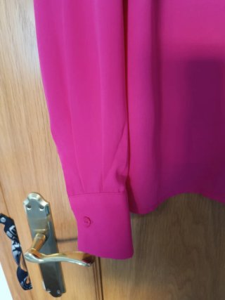 Camisa fucsia Only Talla M