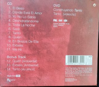 CD Pablo Alborán - Tanto