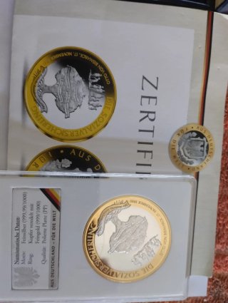 Medalla Oficial Bonn 2000 Años 1989