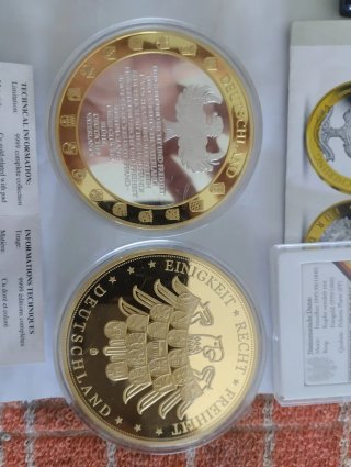Medalla Oficial Bonn 2000 Años 1989