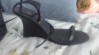 Sandalias Zara Talla 41 Negras