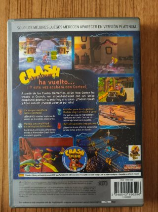 Crash Bandicoot La Venganza de Cortex PS2