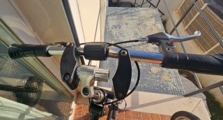 Bicicleta Plegable Negra