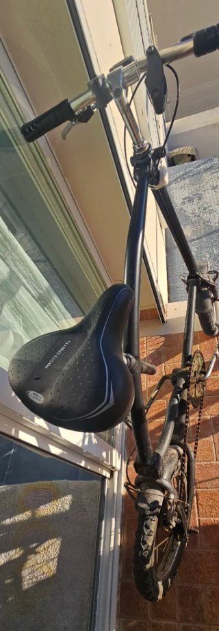 Bicicleta Plegable Negra
