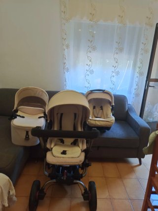 Carro bebe 2 en 1 Jane Beige