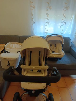 Carro bebe 2 en 1 Jane Beige