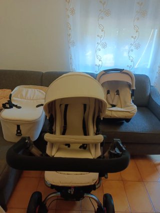 Carro bebe 2 en 1 Jane Beige