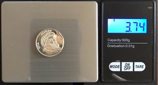 Moneda Plata 999 Jairan 1014-1028 + Regalo