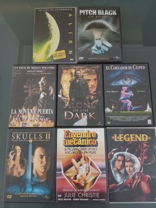 26 Dvd peliculas Terror 5E unidad