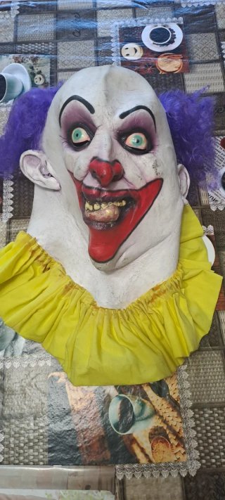 Careta de payaso terror disfraz