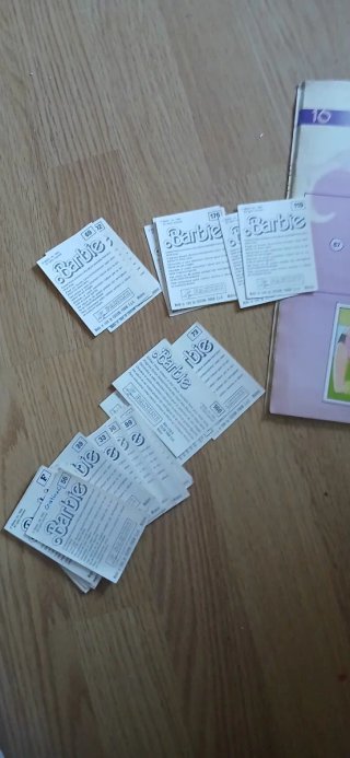 Álbum Cromos Barbie Panini 1994
