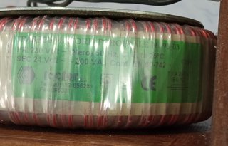 Trasformatore Toroidale 230V 24V 200W