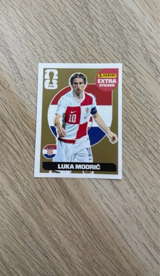 Cromo Luka Modric Extra FIFA Panini