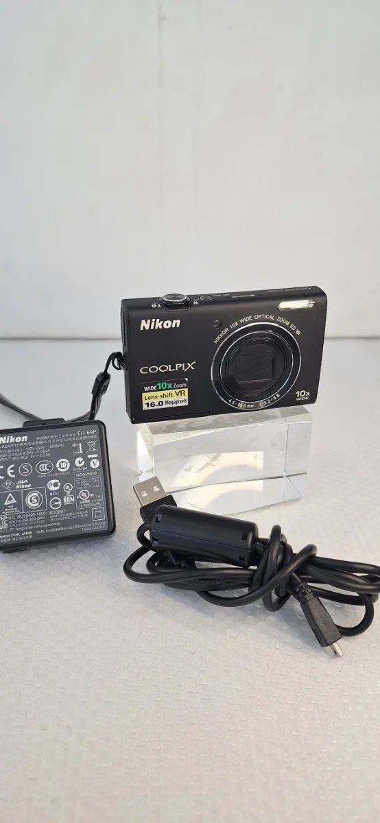 Fotocamera Digitale Nikon Coolpix S6200 Nero