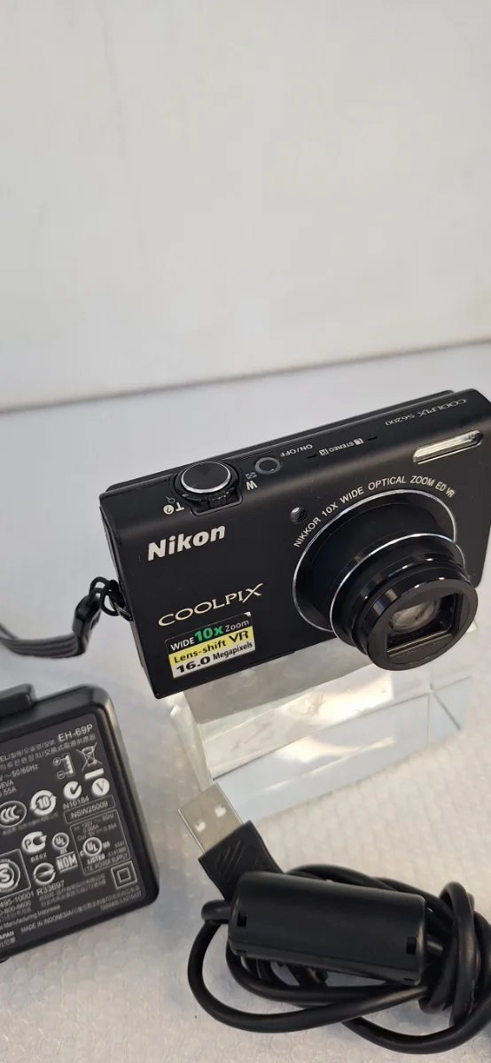 Fotocamera Digitale Nikon Coolpix S6200 Nero