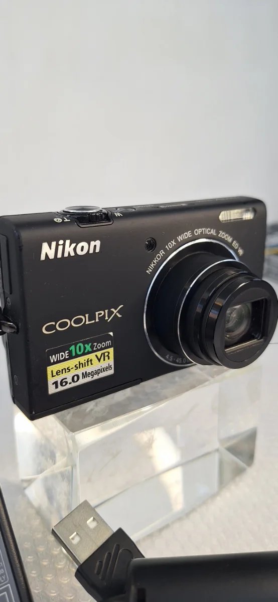 Fotocamera Digitale Nikon Coolpix S6200 Nero