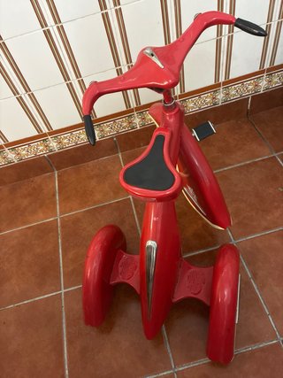 Triciclo Retro Rojo