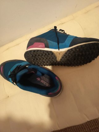 Zapatillas Adidas Azul y Rosa