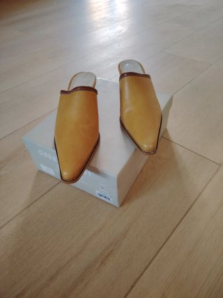 Zapatos de vestir mujer tacón amarillo