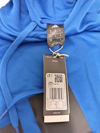 Conjunto Adidas Hoodie y Pantalón Negro Azul