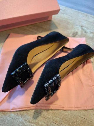 Zapatos tacón ALMA EN PENA negros 5,5 cm