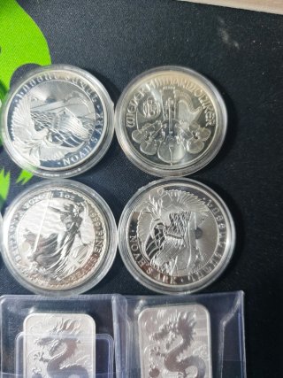 9 onzas de plata para inversión