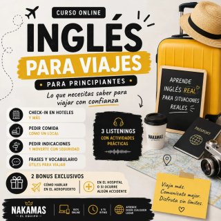 Curso de inglés para viajar sin miedo